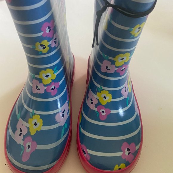 K KomForme Girls kids Boots RainBoots Rubber - Picture 12 of 13